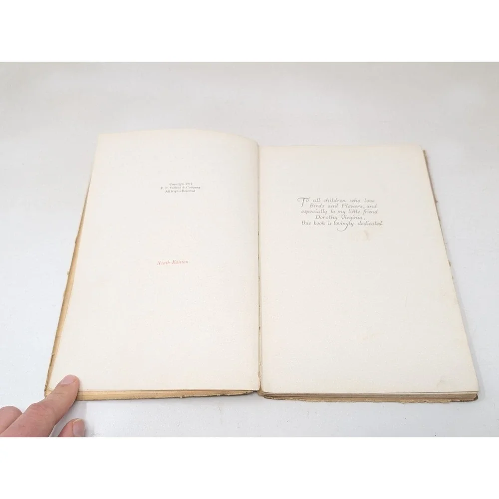 Bird Children By Elizabeth Gordon Antique 1912 Book MT Ross HC‎ 9th edition VTG